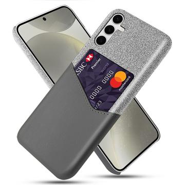 Samsung Galaxy S25+ KSQ Cover med Kortholder - Grå