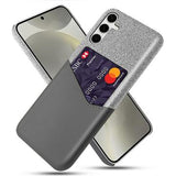 Samsung Galaxy S25+ KSQ Cover med Kortholder - Grå