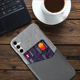 Samsung Galaxy S25+ KSQ Cover med Kortholder - Grå