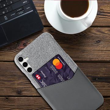 Samsung Galaxy S25+ KSQ Cover med Kortholder - Grå