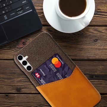 Samsung Galaxy S25+ KSQ Cover med Kortholder - Orange