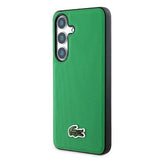 Samsung Galaxy S25+ Lacoste Iconic Petit Pique Woven Logo Cover - MagSafe-kompatibel - Grøn