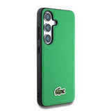 Samsung Galaxy S25+ Lacoste Iconic Petit Pique Woven Logo Cover - MagSafe-kompatibel - Grøn