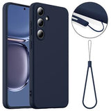 Samsung Galaxy S25+ Liquid Silikone Cover - MagSafe Kompatibel - Mørkeblå