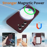 Samsung Galaxy S25+ Liquid Silikone Cover - MagSafe Kompatibel - Vinrød