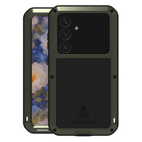 Samsung Galaxy S25+ Love Mei Powerful Hybrid Cover - Grøn