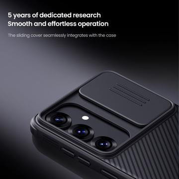 Samsung Galaxy S25+ Nillkin CamShield Prop Hybrid Cover - Sort