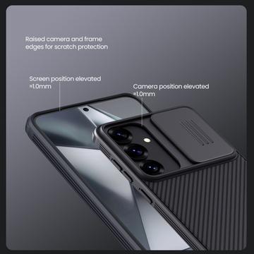 Samsung Galaxy S25+ Nillkin CamShield Prop Hybrid Cover - Sort