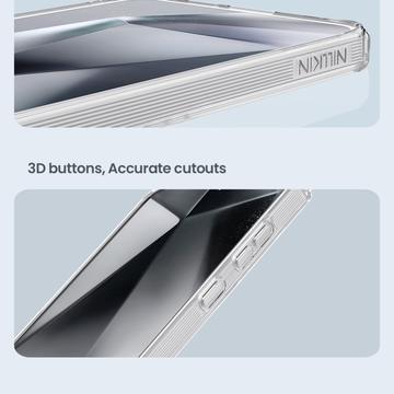 Samsung Galaxy S25+ Nillkin Nature TPU Pro Hybrid Cover - Gennemsigtig
