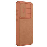 Samsung Galaxy S25+ Nillkin Qin Pro Flip Cover - Brun