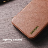 Samsung Galaxy S25+ Nillkin Qin Pro Flip Cover - Brun