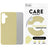 Samsung Galaxy S25+ PanzerGlass Care Fearlessly Fashionable Cover - Chardonnay