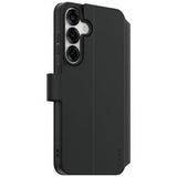 Samsung Galaxy S25+ PanzerGlass Care Feature Pung etui med stativ - Sort