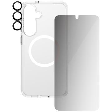 Samsung Galaxy S25+ PanzerGlass Care Flagship 3-i-1 Privacy Bundle - Klar