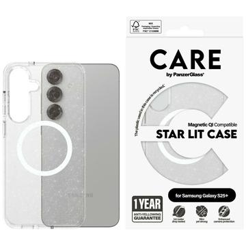 Samsung Galaxy S25+ PanzerGlass Care Star Lit Cover - MagSafe-kompatibel - Gennemsigtig hvid