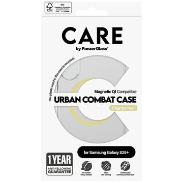 Samsung Galaxy S25+ PanzerGlass Care Urban Combat Cover - MagSafe-kompatibel - Chardonnay