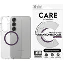 Samsung Galaxy S25+ PanzerGlass Care Urban Combat Cover - MagSafe-kompatibel - Blomme Lilla