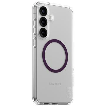 Samsung Galaxy S25+ PanzerGlass Care Urban Combat Cover - MagSafe-kompatibel - Blomme Lilla