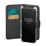 Samsung Galaxy S25+ Puro Pungetui med 2 kortpladser - Sort