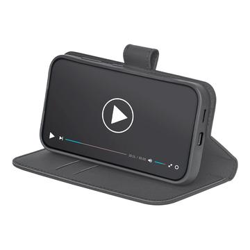 Samsung Galaxy S25+ Puro Pungetui med 2 kortpladser - Sort