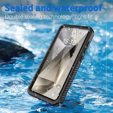 Samsung Galaxy S25+ Redpepper FS IP68 Vandtæt Cover - Sort