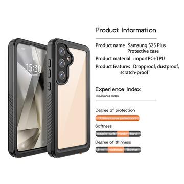 Samsung Galaxy S25+ Redpepper FS IP68 Vandtæt Cover - Sort