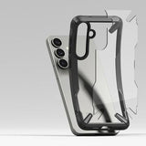 Samsung Galaxy S25+ Ringke Fusion X Hybrid Cover - Sort