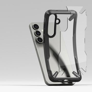 Samsung Galaxy S25+ Ringke Fusion X Hybrid Cover - Sort