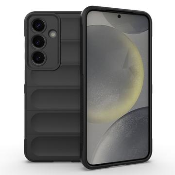 Samsung Galaxy S25+ Rugged TPU Cover - Sort