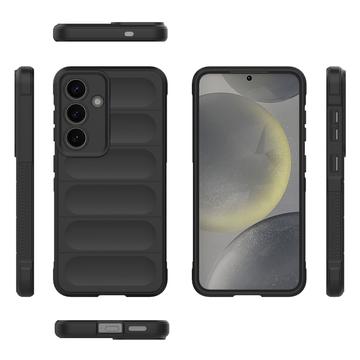 Samsung Galaxy S25+ Rugged TPU Cover - Sort
