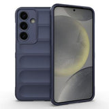Samsung Galaxy S25+ Rugged TPU Cover - Mørkeblå