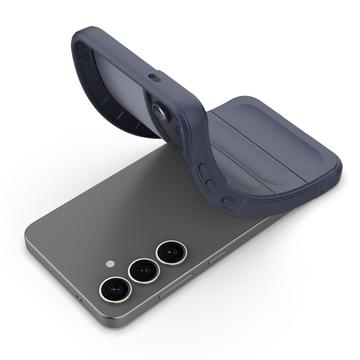 Samsung Galaxy S25+ Rugged TPU Cover - Mørkeblå