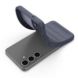 Samsung Galaxy S25+ Rugged TPU Cover - Mørkeblå