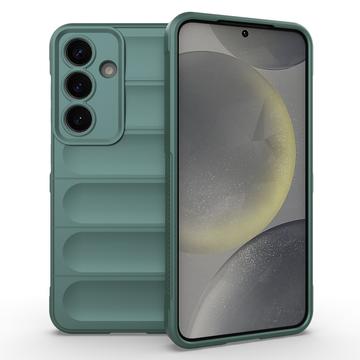 Samsung Galaxy S25+ Rugged TPU Cover - Grøn