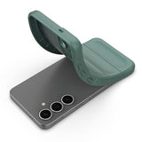 Samsung Galaxy S25+ Rugged TPU Cover - Grøn