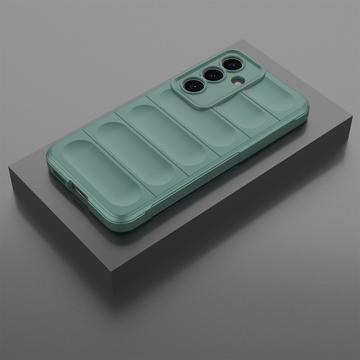 Samsung Galaxy S25+ Rugged TPU Cover - Grøn