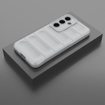 Samsung Galaxy S25+ Rugged TPU Cover - Lysegrå