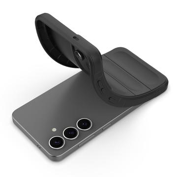 Samsung Galaxy S25+ Rugged TPU Cover - Lysegrå
