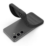 Samsung Galaxy S25+ Rugged TPU Cover - Lysegrå
