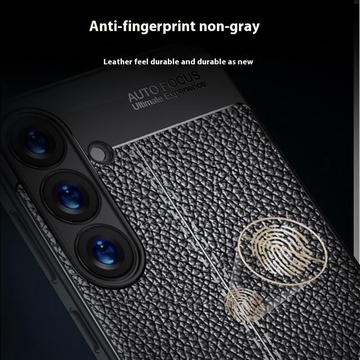 Samsung Galaxy S25+ Slim-Fit Premium TPU Cover - Sort