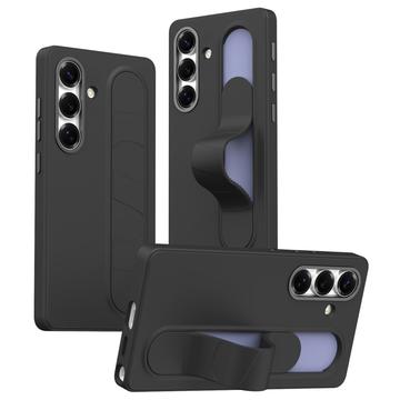 Samsung Galaxy S25+ Smart hybrid cover med stående greb - Sort