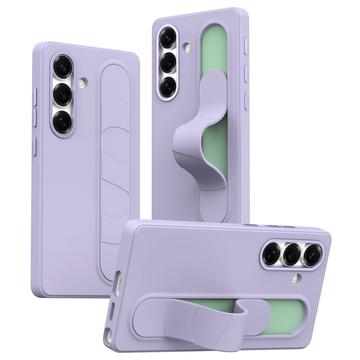 Samsung Galaxy S25+ Smart hybrid cover med stående greb - Lilla