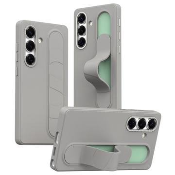 Samsung Galaxy S25+ Smart hybrid cover med stående greb - Titaniumgrå