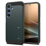 Samsung Galaxy S25+ Spigen Tough Armor Mag Cover - Afgrund grøn