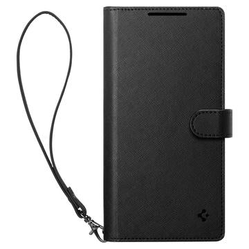 Samsung Galaxy S25+ Spigen Wallet S Etui - Sort