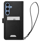 Samsung Galaxy S25+ Spigen Wallet S Etui - Sort
