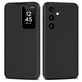 Samsung Galaxy S25+ Tech-Protect Smart Flip Cover - Sort