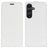 Samsung Galaxy S25+ Vertikal Flip Taske med Kortholder - Hvid