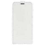 Samsung Galaxy S25+ Vertikal Flip Taske med Kortholder - Hvid