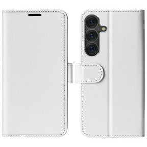 Samsung Galaxy S25+ Pung Taske med Magnetisk Lukning - Hvid